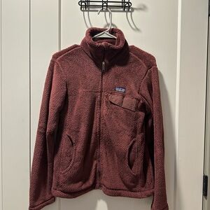 Patagonia Maroon Fleece Jacket